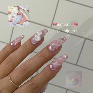 ネイル coco.nail/ y2k/ワンホンのネイルデザイン