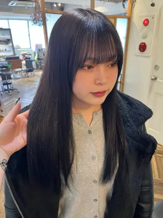 ロング カラー HOMIE TOKYO所属・sora / 渋谷 / ハイトーンのヘアスタイル