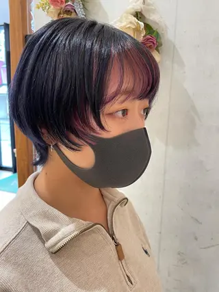ショート カラー 🩵ANELA東口 齋藤琴音💚のマツエク・マツパデザイン