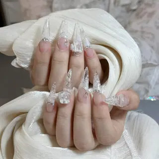 ネイル 🎀nana🫧 ワンホンネイル🎀のネイルデザイン