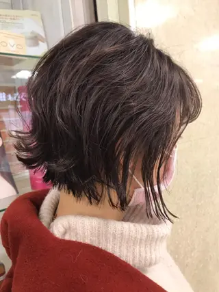 ショート カラー 菅村 勇亮のヘアスタイル