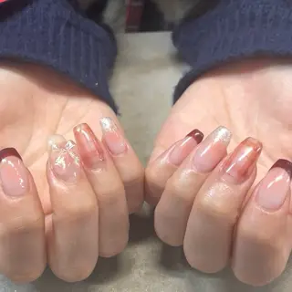 ネイル 🎀mahiro🎀 ワンホンネイルのネイルデザイン