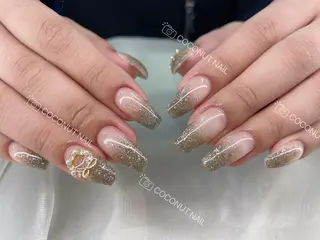 ネイル 神田 ココナッツのネイルデザイン