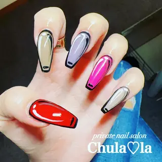 ネイル Chula♡la 豊見城市高安のネイルデザイン