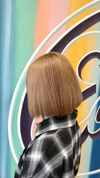 ショート カラー HAIR & MAKE EARTH 土気店所属・🎨メンズブリーチ/ 糸久 尚輝🎨のヘアスタイル