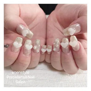 ミディアム ネイル 👑enen style👑のネイルデザイン