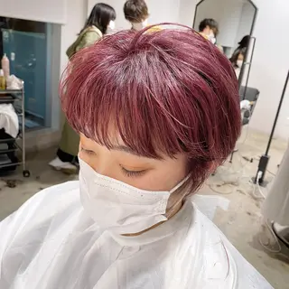 ショート カラー ショートヘアとカラー の専門家/もりしーのヘアスタイル