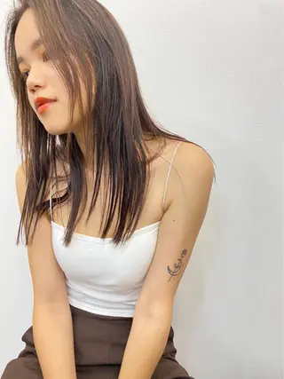 ロング カラー edge.所属・くまがい みゆ【edge.】のヘアスタイル