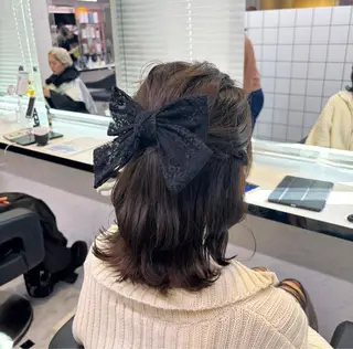 ミディアム 💙ハイトーン韓国風 色白ヘア💙manaのヘアスタイル