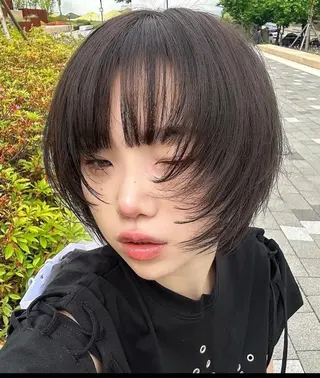 ショート 似合わせ特化/レイヤ ーカット/mikuのヘアスタイル