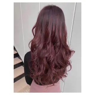 セミロング カラー パーマ ルミナスヘアー-LUMINOUS HAIR -所属・悩める癖毛の救世主✨ 🫧あべタクヤ🫧のヘアスタイル
