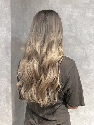 ロング 最新ケアカラー 髪質改善YUTOのヘアスタイル