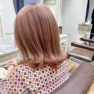 ミディアム カラー aGland梅田本店所属・三木 七海のヘアスタイル