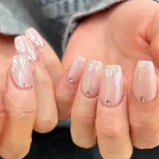 ネイル 韓国ワンホンピンク 🎀mikuのネイルデザイン