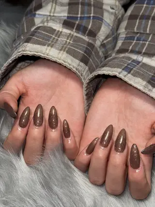 ネイル Momoka 🍑🎀のネイルデザイン