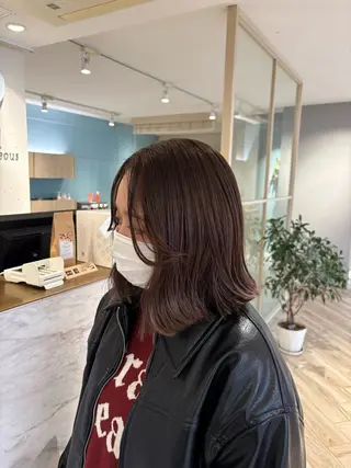 ミディアム カラー カットモデル募集中 🦋チバ ミユカ🦋のヘアスタイル