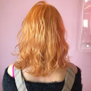 ミディアム カラー entality所属・mizuki  韓国 ヘア/髪質改善のヘアスタイル