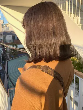 セミロング カラー メンズ似合わせ🪞 副店長 kotoriのヘアスタイル