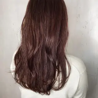 ミディアム カラー 🪭risa 暖色/レイヤー🪭のヘアスタイル