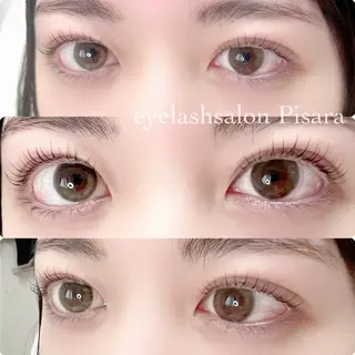 マツエク・マツパ プライベートサロン Pisaraのマツエク・マツパデザイン