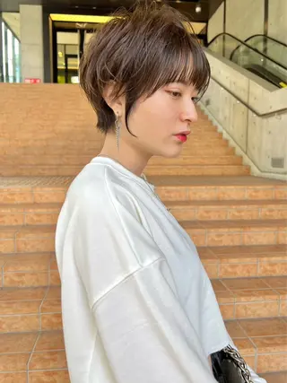 ショート 似合わせショート 森岡俊亮のヘアスタイル