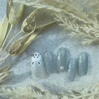 ネイル ⭐︎休業中の練習⭐︎ JNA認定講師髙橋のネイルデザイン