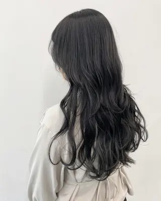 セミロング カラー パーマ ヘアアレンジ 🌟髪質改善ケアカラ ー美髪縮毛矯正y🌟のヘアスタイル
