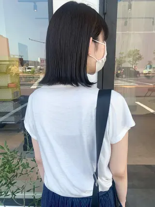 ミディアム カラー Bonheur所属・Bonheur銀座 /runaのヘアスタイル