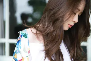 ロング カラー 瀬尾 加寿馬のヘアスタイル