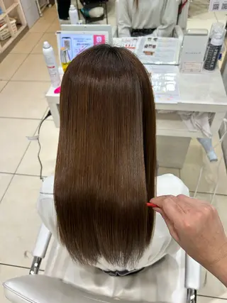 ロング 【髪質改善カラー】 瀧田嵐士🇰🇷のヘアスタイル