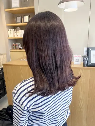 カラー 佐野 音彌のヘアスタイル