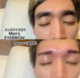 メンズ アイブロウ Lino🎀 天文館のマツエク・マツパデザイン