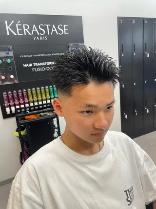 ショート メンズ 【men's Lapis横浜】海人のヘアスタイル