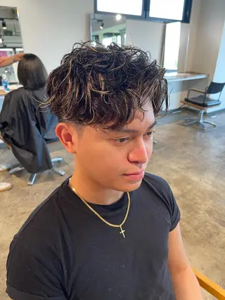 ミディアム メンズケアブリーチ 特化🔥村田のヘアスタイル