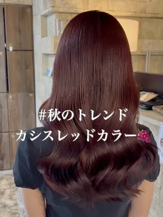 ロング カラー ヘアアレンジ 髙橋 リナ‪のヘアスタイル
