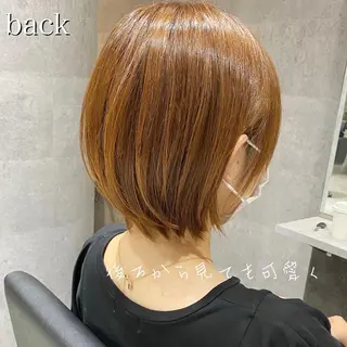 ショート カラー 女性が憧れる ショート/角田愛和のヘアスタイル