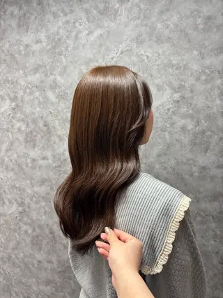 ロング カトウ/ カットモデルのヘアスタイル
