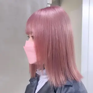 ミディアム カラー 渋谷🎨エクステ× ブリーチ特化🎨レンのヘアスタイル