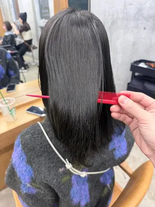 ロング カラー 誰より丁寧なカット/ 小林輝/レイヤーのヘアスタイル