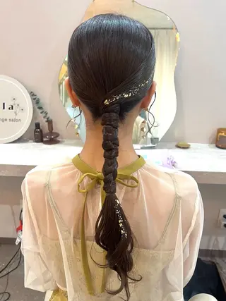 ロング エクステ＆ヘアセット Milaのヘアスタイル