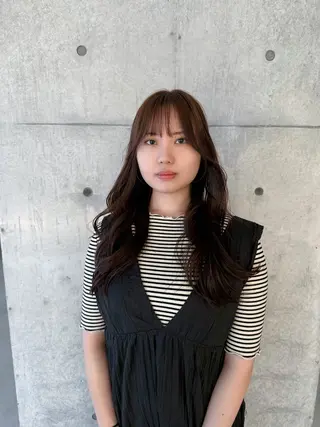 ロング カラー 誰よりも丁寧なカット 🍀小林輝のヘアスタイル