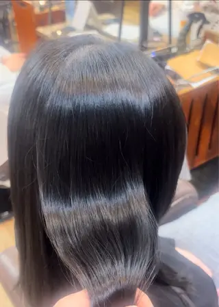 セミロング カラー/縮毛矯正 さくらのヘアスタイル