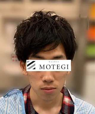 メンズ 茂木 太郎のヘアスタイル