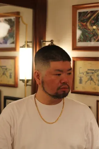 ショート メンズ CARWASH BARBER所属・カーウォッシュ Naoのヘアスタイル