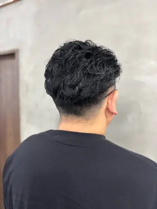 パーマ メンズ ✨ブリーチなし透明感 ✨カラー💍Yuriのヘアスタイル