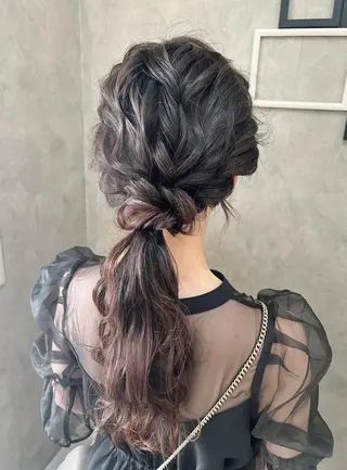 ヘアアレンジ 大人可愛いヘアメイク 💋🧚‍♀️しずかのヘアスタイル