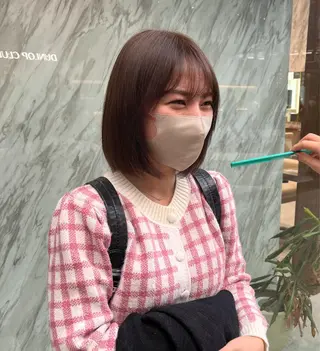 カラー パーマモデル募集 /梅田/宿谷真那斗のヘアスタイル