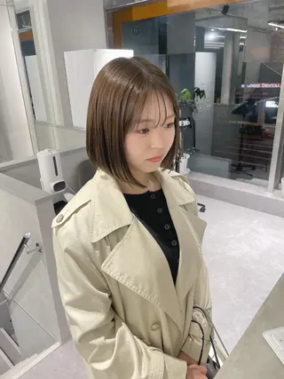 ショート ikuma/ ミルクティーのヘアスタイル