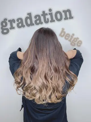 セミロング カラー AI 高田馬場店のヘアスタイル