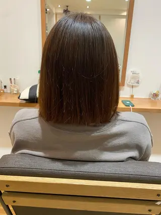 ミディアム 佐藤 かののヘアスタイル